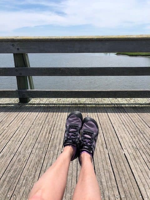 Mesa Trail Shoes on a test drive